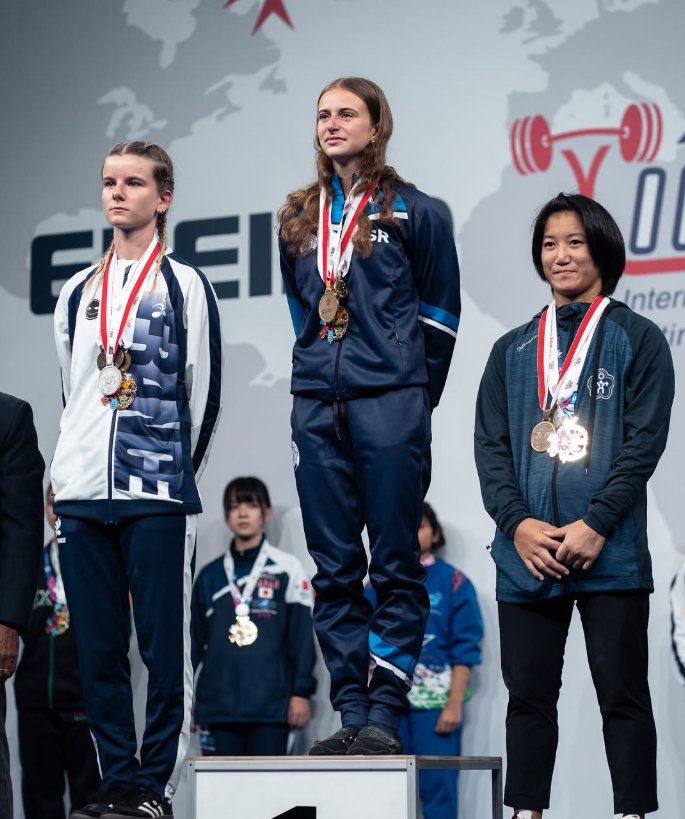 Israeli athletes on the IPF/EPF international podium, 2024–2026