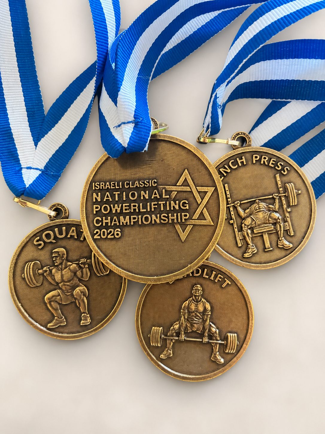 2026 Israel National Powerlifting Championship — medals